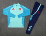 25-26 Flamengo High Quality Half Pull Tracksuit