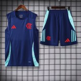 25-26 Flamengo High Quality Kids Tank Top And Shorts Suit