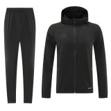 2025 AD Black Jacket Tracksuit