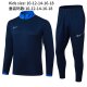 2025 NK Blue Kids Half Pull Tracksuit