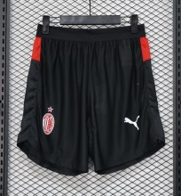 25-26 ACM Home Player Version Shorts Pants 1:1 Thai Quality (球员短裤)