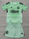 25-26 Club America Light Green GoalKeeper Kids Soccer Jersey 1:1 Thai Quality