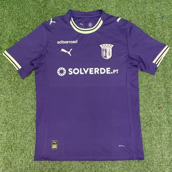 25-26 Braga Third Fans Soccer Jersey 1:1 Thai Quality