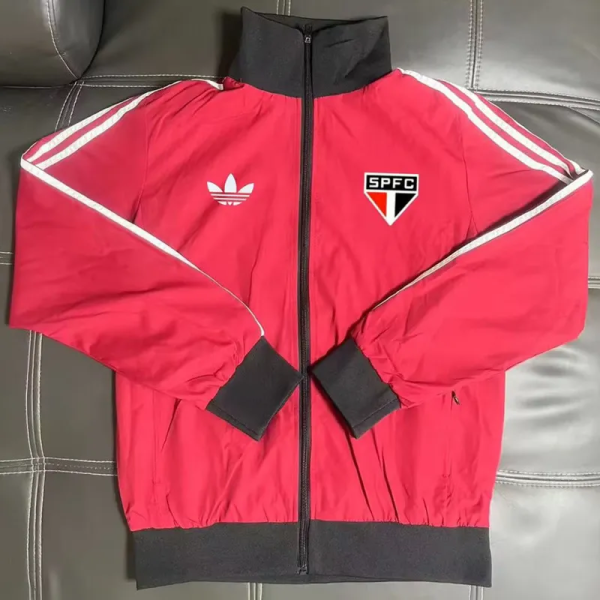 25-26 Sao Paulo Red Windbreaker