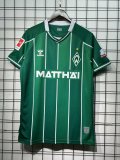25-26 Werder Bremen Home Fans Soccer Jersey