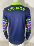 1991-1992 FC Köln Goalkeeper Long sleeves Retro Soccer Jersey