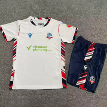 25-26 Bolton Wanderers Home Kids Soccer Jersey