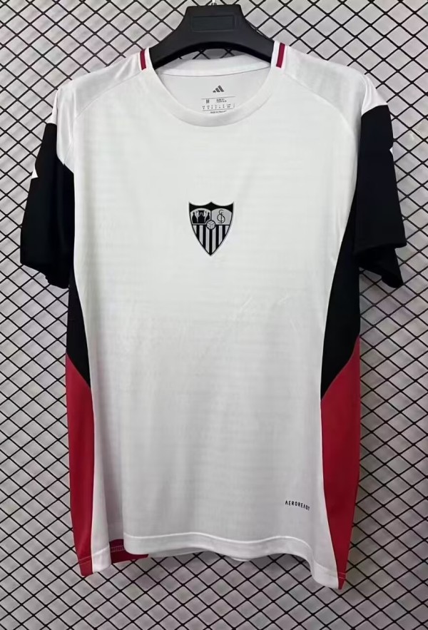 25-26 Sevilla White Training shirts
