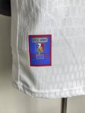 1998 France Away White Player Version Retro Soccer Jersey*球员