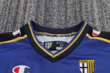 2001-2002 Parma Home Retro Kids Soccer Jersey