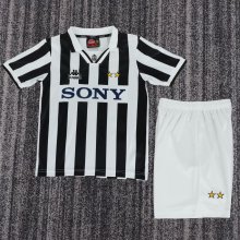 1995-1997 JUV Home Retro Kids Soccer Jersey