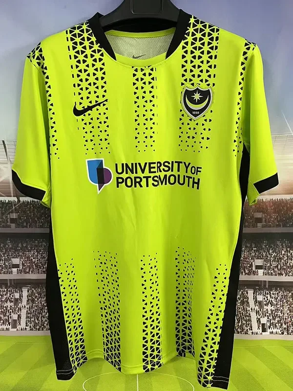 25-26 Portsmouth Third Fans Soccer Jersey