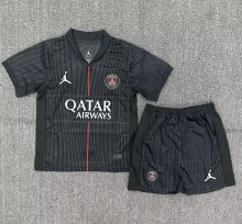 25-26 PSG Fourth Kids Soccer Jersey
