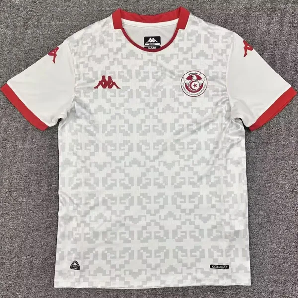25-26 Tunisia Away Fans Soccer Jersey