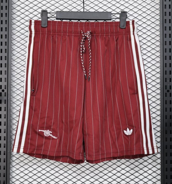 25-26 ARS Red Casual Version Player Version Shorts Pants