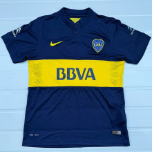 2014-2015 Boca Juniors Home Retro Soccer Jersey