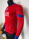 25-26 PSG Third Long Sleeve Player Version Soccer Jersey*长袖球员