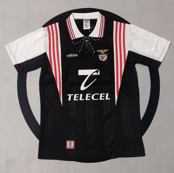 1997-1998 Benfica Away Retro Soccer Jersey