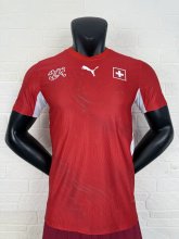 2026 Switzerland Home Player Version Soccer Jersey