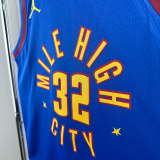 22-23 Nuggets GORDON #32 Blue Top Quality Hot Pressing NBA Jersey (Trapeze Edition) 飞人版