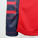 24-25 Clippers PAUL #3 Red Top Quality Hot Pressing NBA Jersey (Trapeze Edition) 飞人版