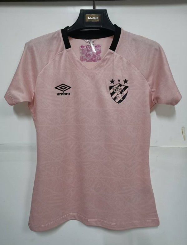25-26 Recife Sports Pink Women Fans Soccer Jersey