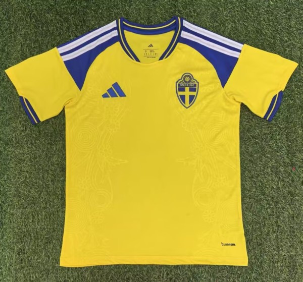 2026 Sweden Home Fans Soccer Jersey