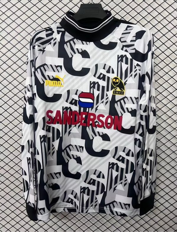 1993 Sheffield Wednesday GoalKeeper Long Sleeve Retro Soccer Jersey