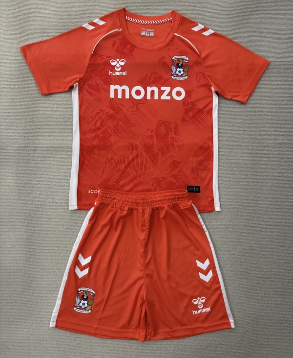 25-26 Coventry City Away Kids Soccer Jersey