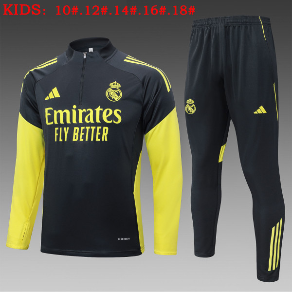 25-26 RMA High Quality Kids Half Pull Tracksuit