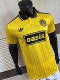 2025 AD Oasis Joint Edition #25 Yellow Player Version Polo Short Sleeve