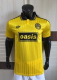2025 AD Oasis Joint Edition #25 Yellow Player Version Polo Short Sleeve