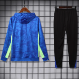 25-26 BAR Blue Hoodie Tracksuit (卫衣套装)