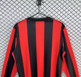 1977-1978 Nice Home Long Sleeve Retro Soccer Jersey