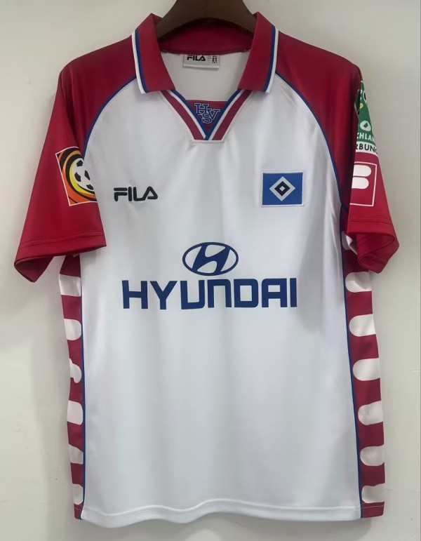 2000 Hamburger Home Retro Soccer Jersey