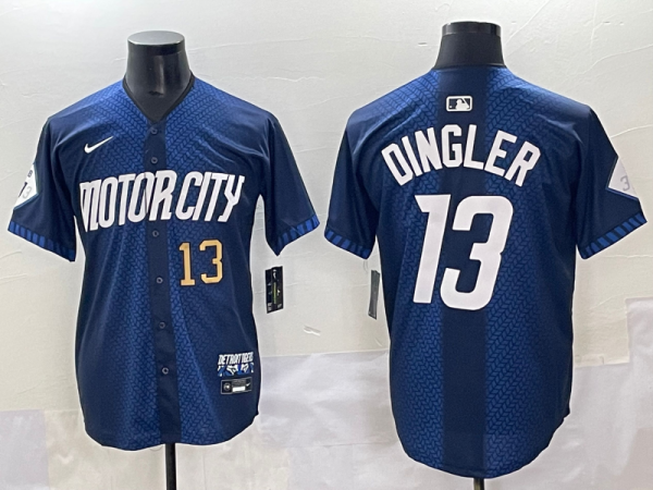 2025 MLB Detroit Tigers New Pattern Jersey