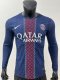 25-26 PSG Home Long Sleeve Player Version Soccer Jersey