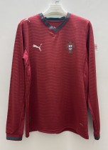 2026 Portugal Home Long Sleeve Fans Soccer Jersey*长袖 2026 Portugal Home Long Sleeve Fans Soccer Jersey*长袖