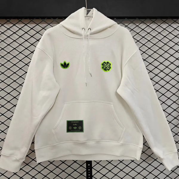 25-26 Celtic White Hoody 白色(加绒)