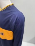 2006-2007 Boca Juniors Home Long Sleeve Retro Soccer Jersey