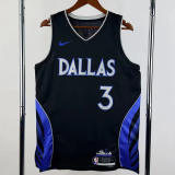 25-26 Dallas Mavericks DAVIS #3 Black City Edition Top Quality Hot Pressing NBA Jersey(V领)