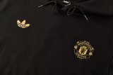26-27 Man Utd Black Hoodie Tracksuit (卫衣套装)