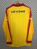25-26 Galatasaray Yellow Long Sleeve Fans Soccer Jersey (长袖)