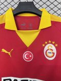 25-26 Galatasaray Red Long Sleeve Fans Soccer Jersey (长袖)