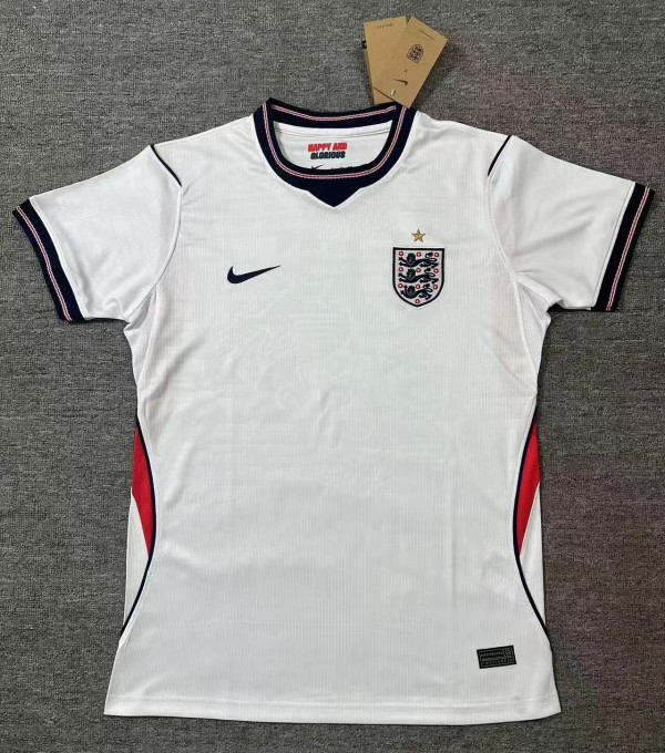 2026 World Cup England Home Women Fans Soccer Jersey (女)