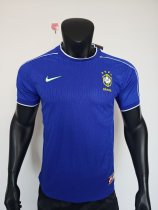 1998 Brazil Blue Player Version Retro Soccer Jersey 1998 Brazil Blue Player Version Retro Soccer Jersey