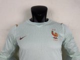 2026 France Away Long Sleeves Player Version Soccer Jersey*长袖球员