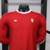 2026 Man Utd Red Special Edition Long Sleeve Player Version Training shirts*长袖球员