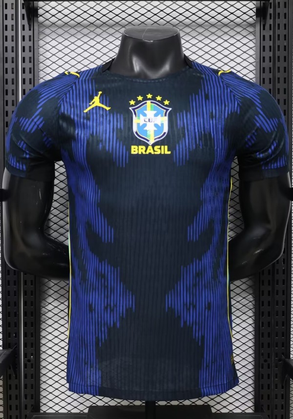 2026 World Cup Brazil Away Player Version Soccer Jersey