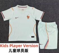 2026 World Cup France Away Player Version Kids Soccer Jersey(球员童装) 2026 World Cup France Away Player Version Kids Soccer Jersey(球员童装)